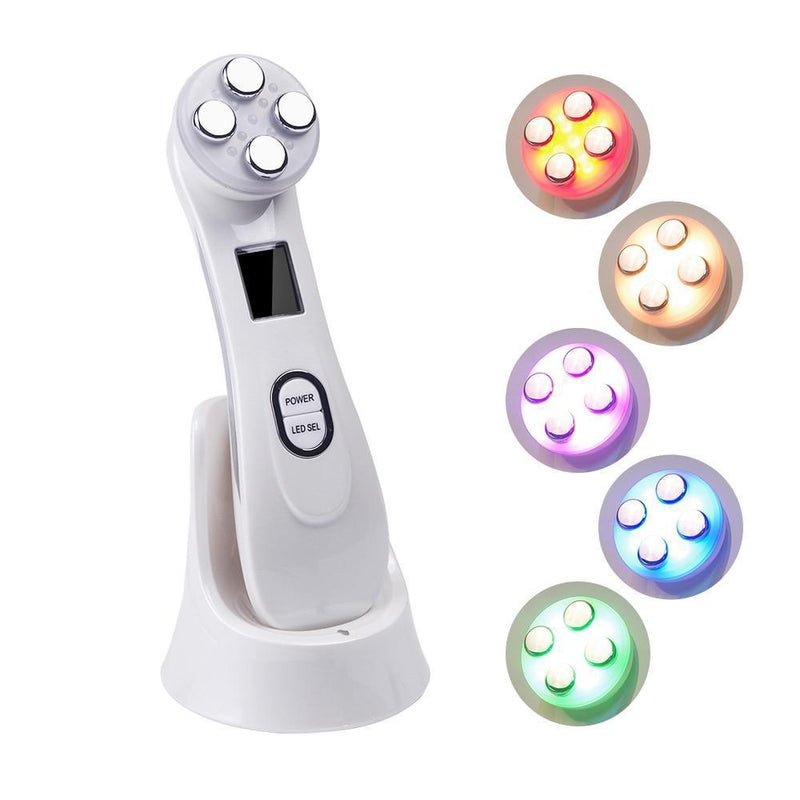 Aparelho Tratamento Fototerapia Facial Led -  5 em 1